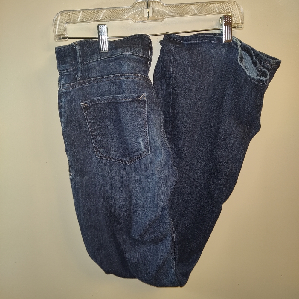 Express jeans mid rise slim flare